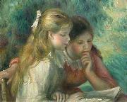 Pierre-Auguste Renoir La Lecture painting